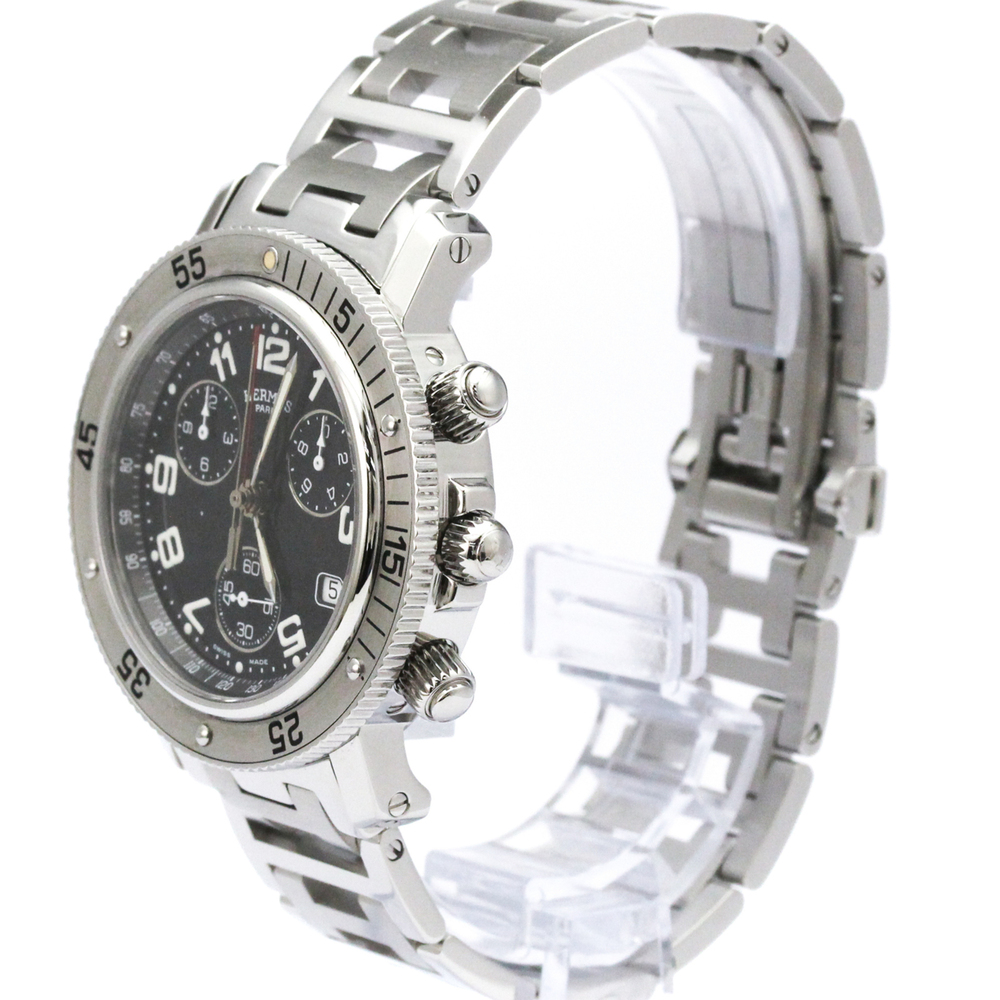 Hermes Clipper Diver Chronograph Quartz Stainless Steel 39